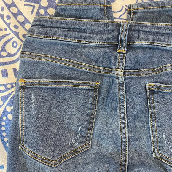 AWESOME!💙👖ANTHROPOLOGIE! HIGH RISE! DENIM LEGGING!👖💙27 3/4 28” PILCRO - Picture 4 of 13